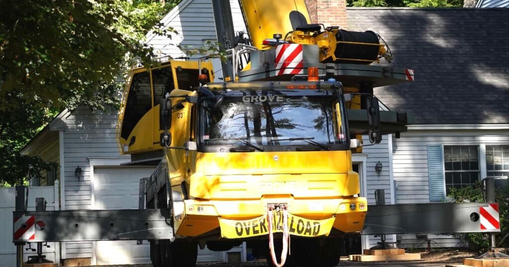 tree crane truck